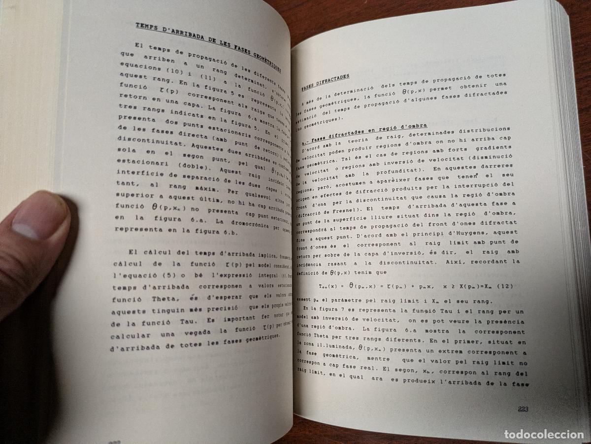 Libros de segunda mano: xarxes sismiques instrumentacio i aplicacio a la sismotectonica - Foto 2