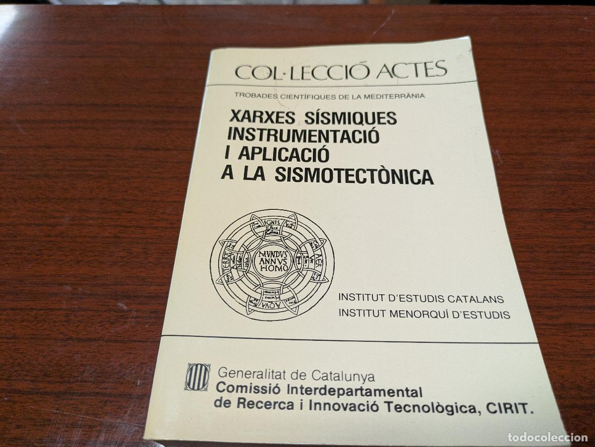 Libros de segunda mano: xarxes sismiques instrumentacio i aplicacio a la sismotectonica - Foto 1