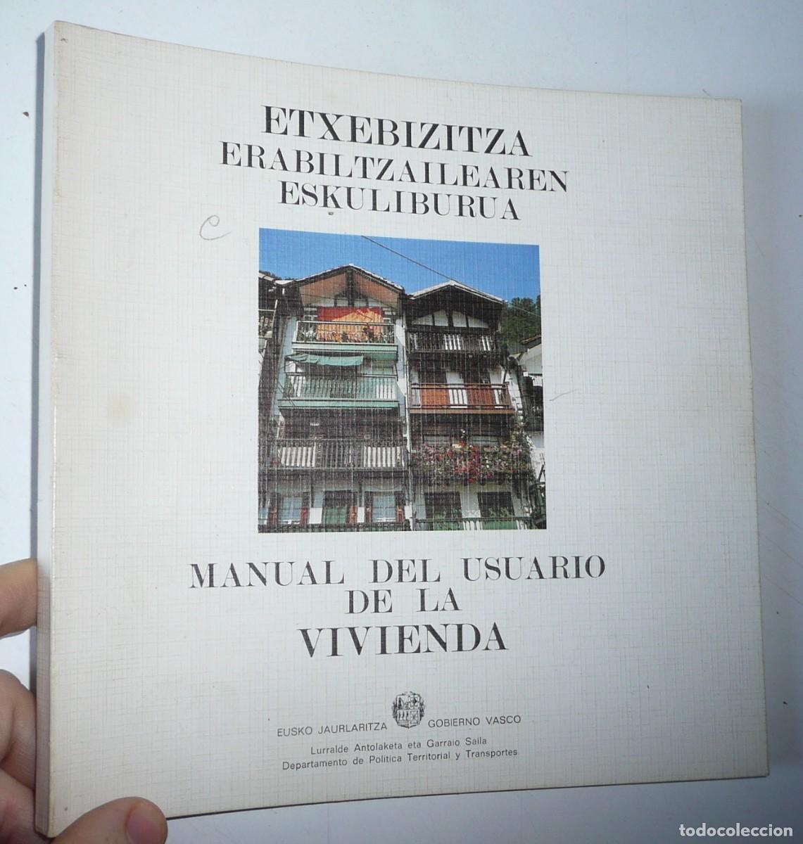 Second hand books: Manual del usuario de la vivienda - Agust&iacute; Borrell, Antoni Ubach (Gob. Vasco, 1982) Edici&oacute;n biling&uuml;e