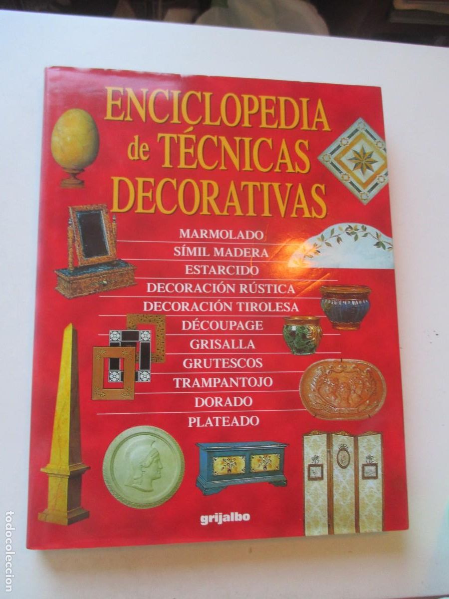 Libros de segunda mano: Enciclopedia de T&eacute;cnicas decorativas W42303 - Foto 1