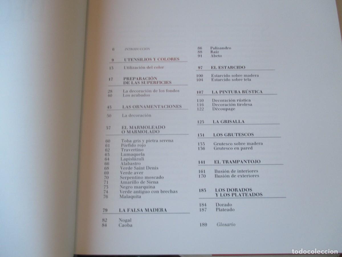Libros de segunda mano: Enciclopedia de T&eacute;cnicas decorativas W42303 - Foto 2