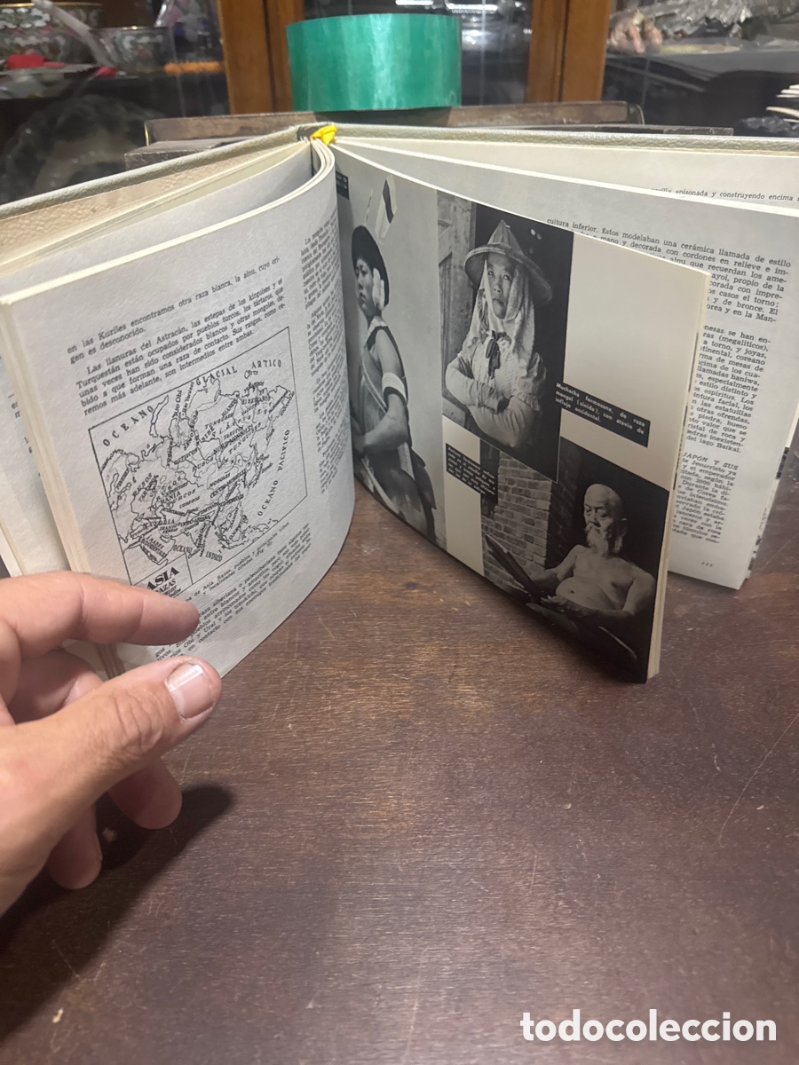Libros de segunda mano: Las Razas Del mundo, de Augusto Panyela de 1966 - Foto 3