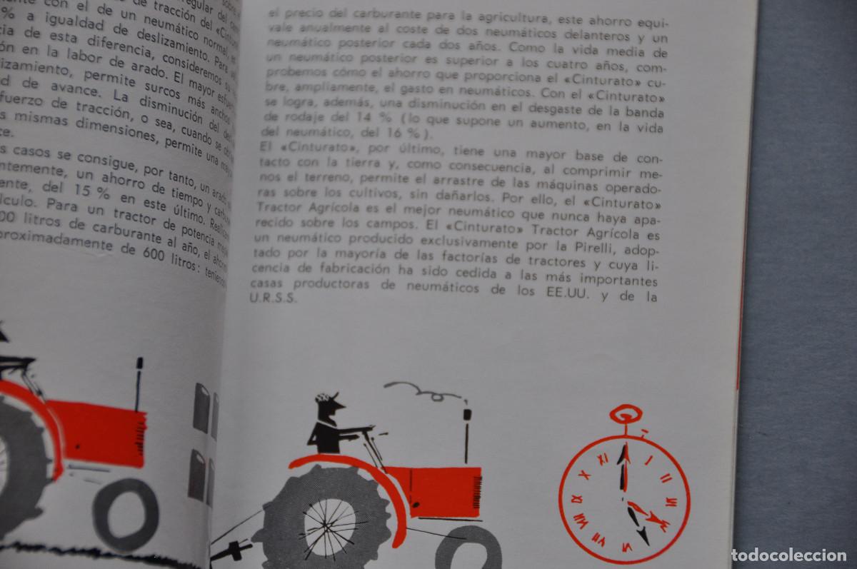 Libros de segunda mano: MANUAL DEL TRACTORISTA - NEUM&Aacute;TICOS PIRELLI - Foto 6
