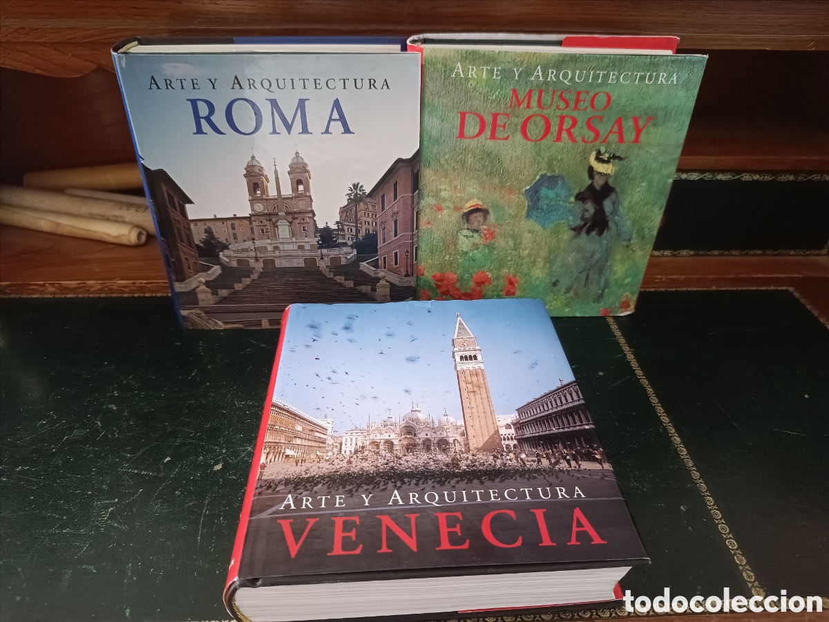 Libros de segunda mano: LOTE 3 LIBROS ARTE Y ARQUITECTURA K&Ouml;NEMANN: ROMA, VENECIA Y MUSEO DE ORSAY.