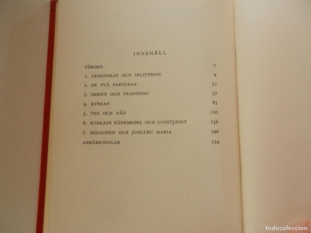 Libros de segunda mano: KATOLICISM OCH PROTESTANTISM - K.E.SKYDSGAARD - 1954 - Foto 4