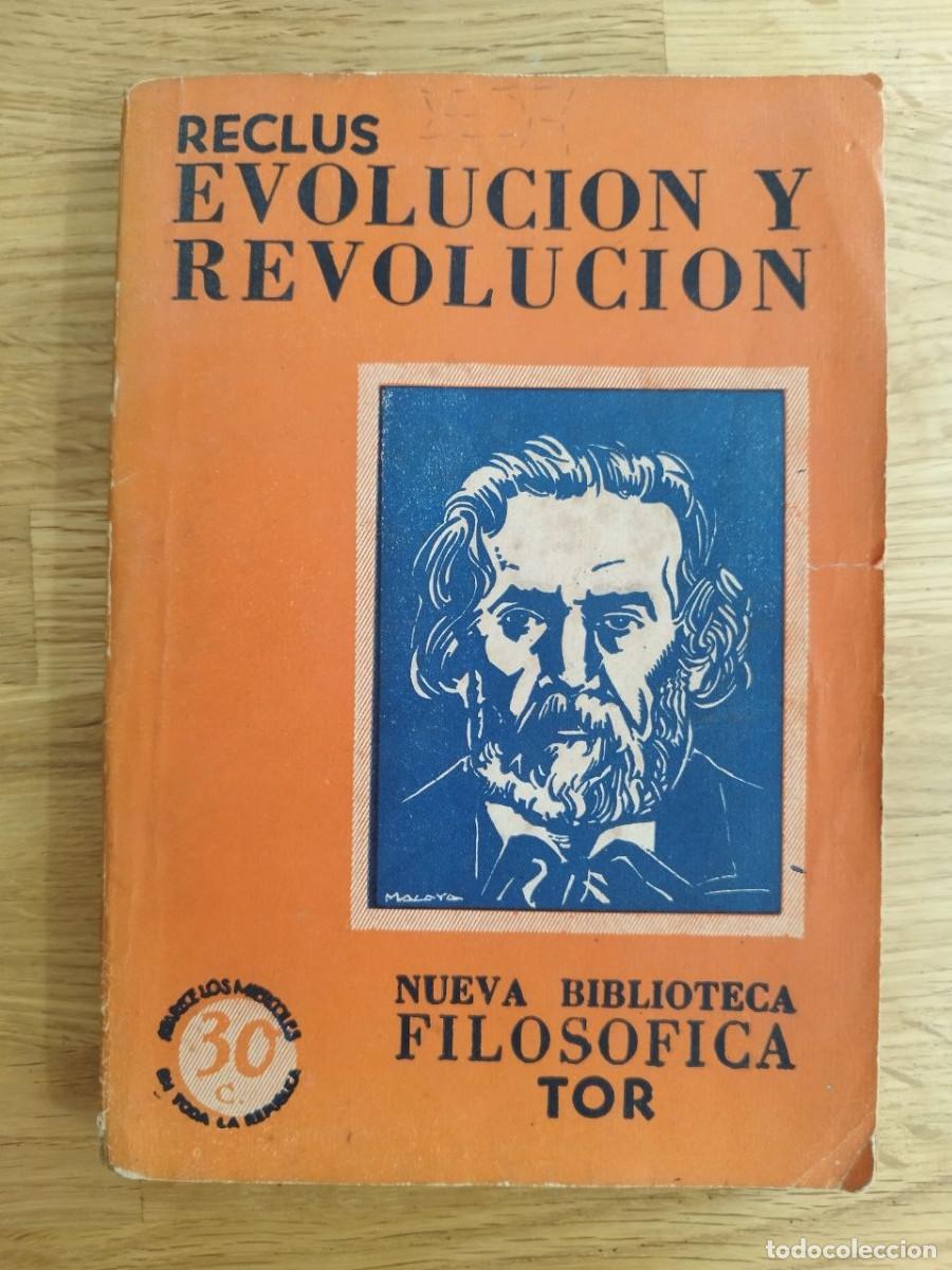 Libros de segunda mano: Evoluci&oacute;n y revoluci&oacute;n, Reclus (PREGUNTAR DISPONIBILIDAD)