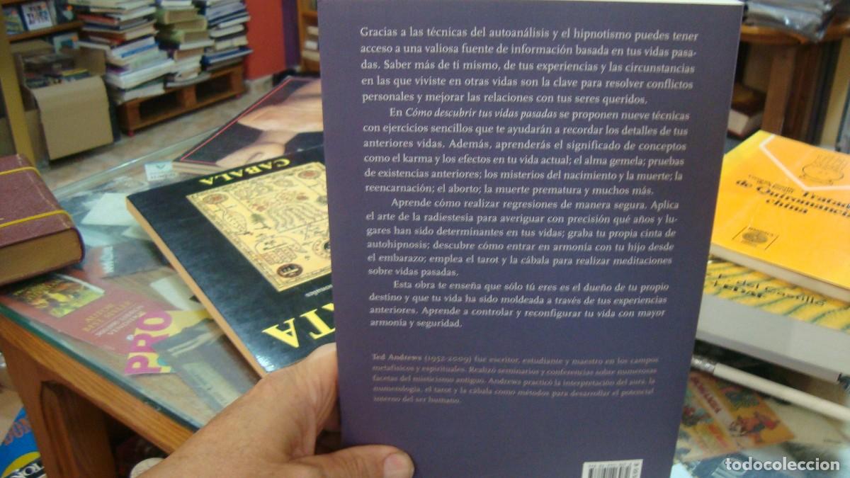 Libros de segunda mano: Como descubrir tus vidas pasadas. Ted Andrews. Obelisco. Como nuevo - Foto 2