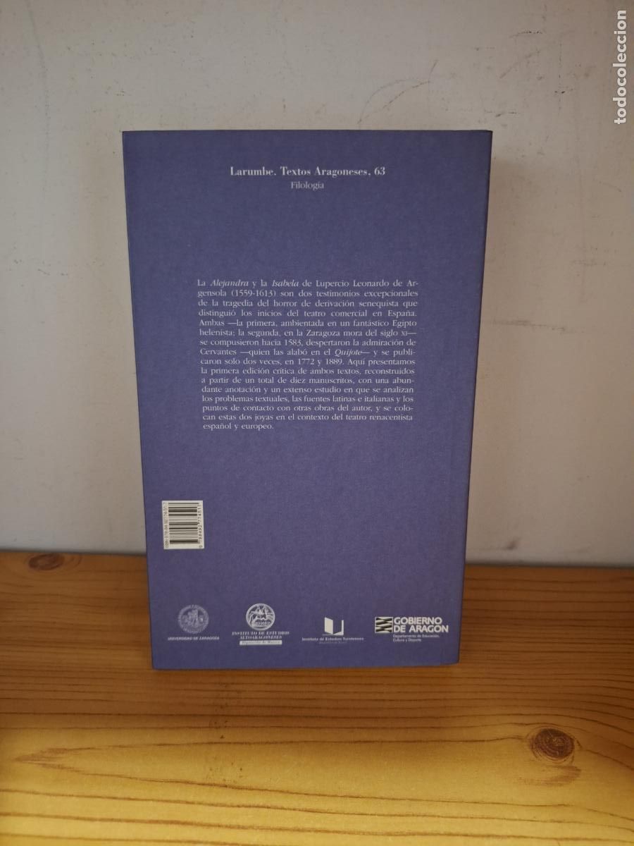 Libros de segunda mano: Lupercio Leonardo de Argensola - Tragedias - Foto 2