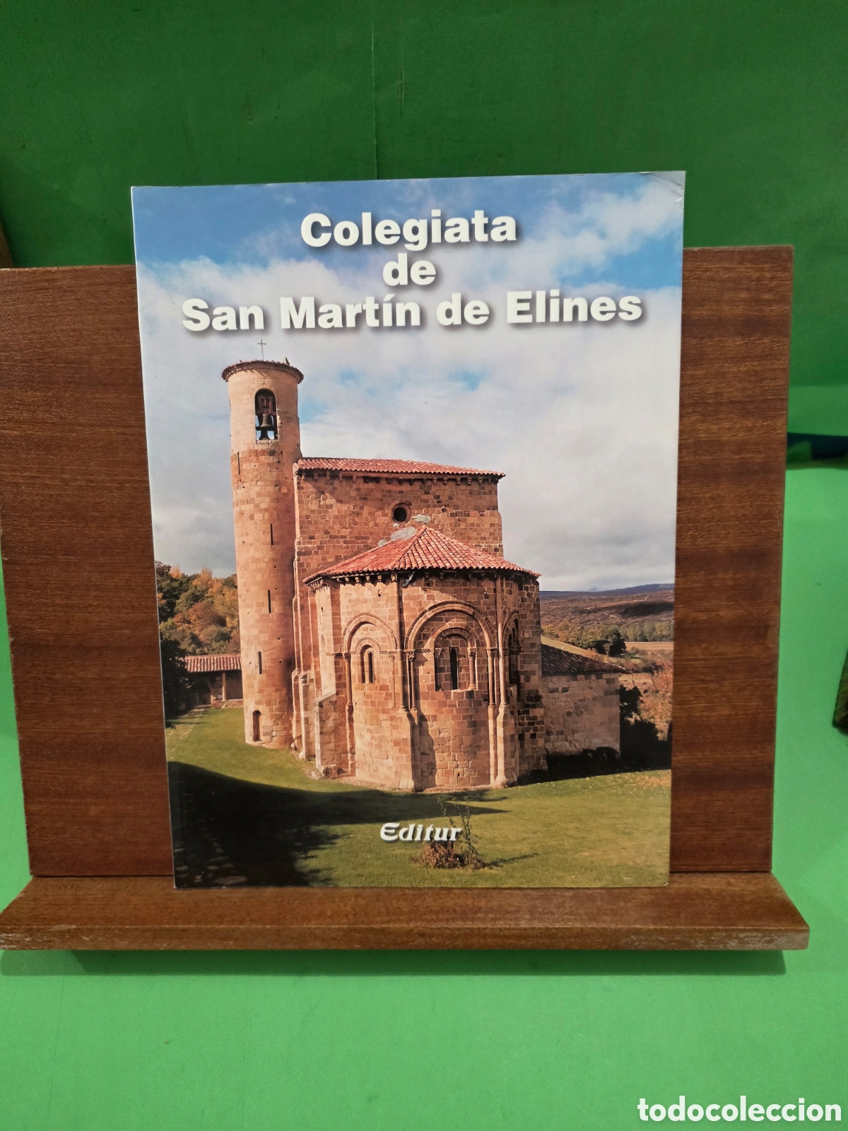 Libros de segunda mano: &rdquo;&rdquo;COLEGIATA DE SAN MARTIN DE ELINES&rdquo;&rdquo;...BERTIN GUTI&Eacute;RREZ L&Oacute;PEZ...EDITUR...2000...