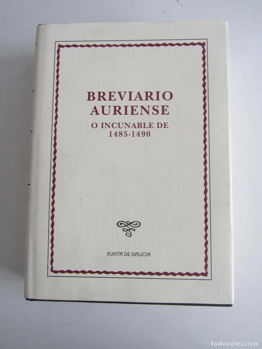 Libros de segunda mano: Breviario Auriense. Incunable de 1485-1490 Xunta de Galicia 2004 Bibliofilia Galicia 21