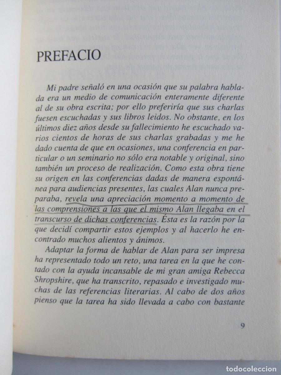 Libros de segunda mano: La vida como juego. Alan Watts. Editorial Kairos 1994. - Foto 8