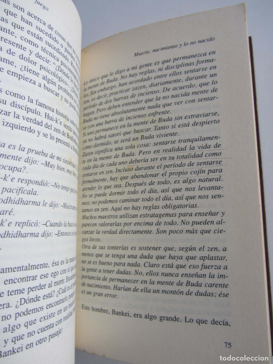 Libros de segunda mano: La vida como juego. Alan Watts. Editorial Kairos 1994. - Foto 9