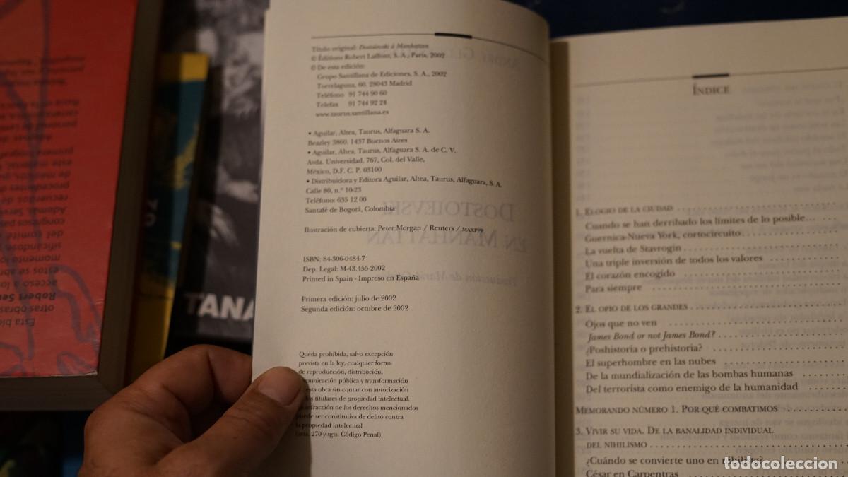 Libros de segunda mano: Andr&eacute; Glucksmann - Dostoievski en Manhattan - Taurus 2002 - Foto 2