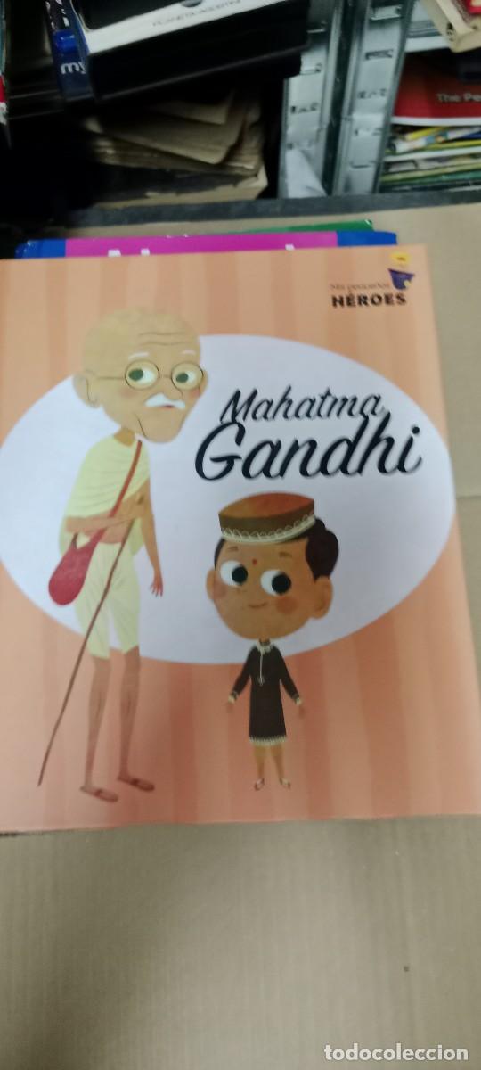 Libros de segunda mano: MAHATMA GANDHI. MIS PEQUE&Ntilde;OS HEROES. TAPA DURA LIBRO CU-1A
