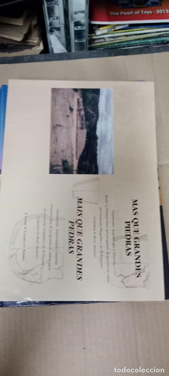 Libros de segunda mano: M&Aacute;S QUE GRANDES PIEDRAS CONJUNTO MEGAL&Iacute;TICO DE EL POZUELO (ZALAMEA LA REAL - HUELVA) LIBRO CU-1A