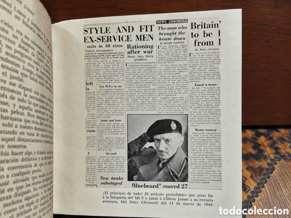Libros de segunda mano: M. E. CLIFTON JAMES &ndash; EL DOBLE DEL MARISCAL MONTGOMERY &ndash; EMEC&Eacute; &ndash; LML - Foto 5