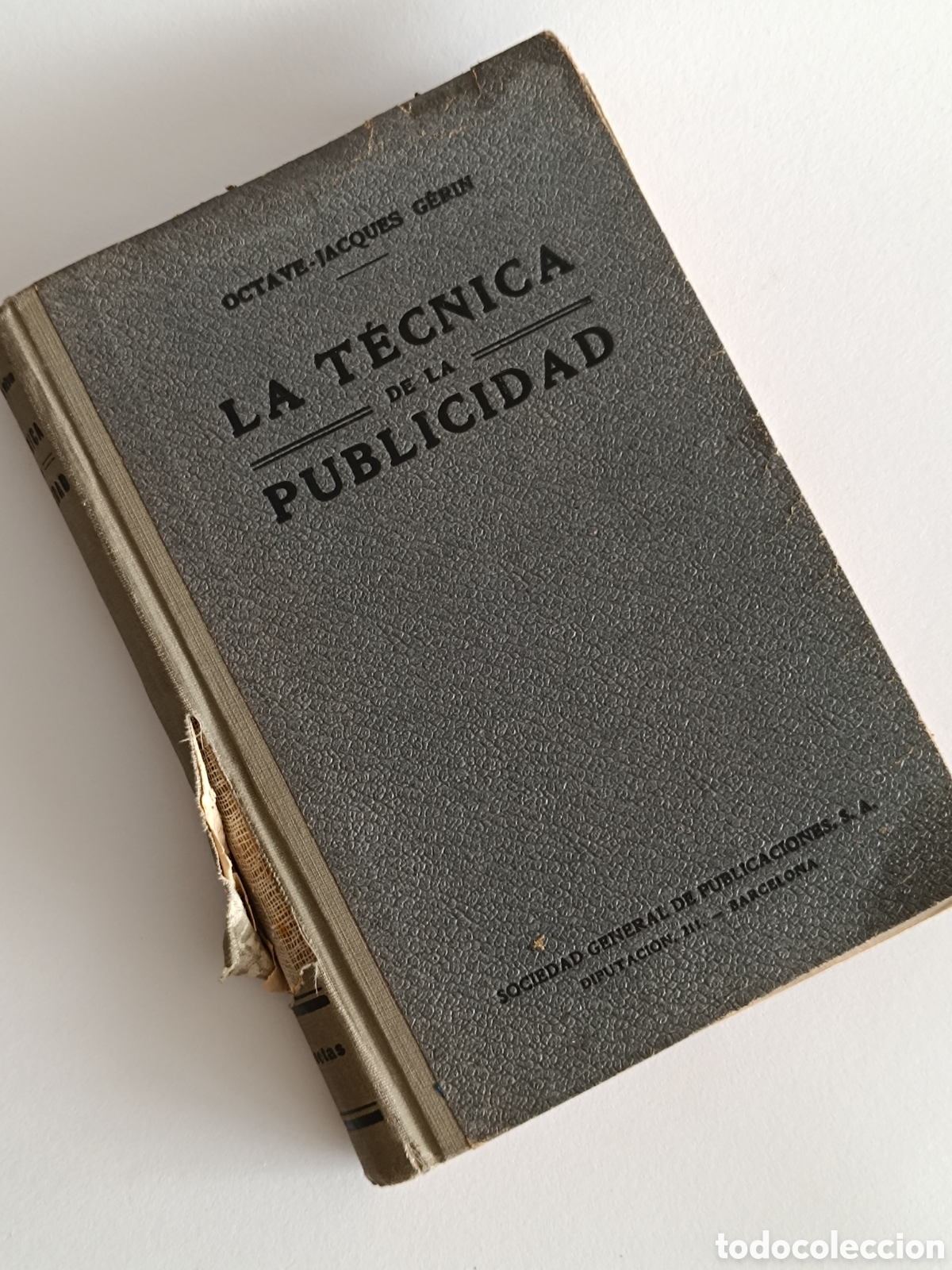 Libros de segunda mano: La t&eacute;cnica de la publicidad Octave Jacques Genin - Foto 1