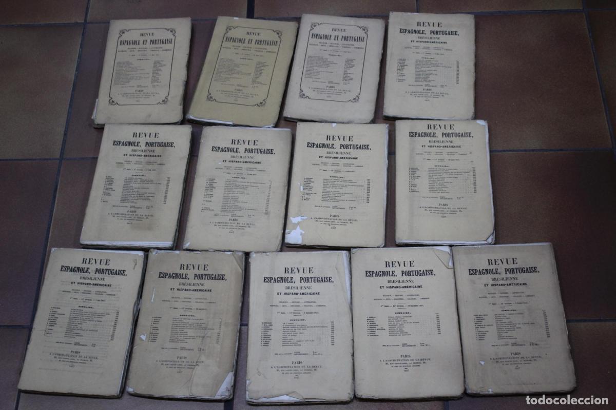 Libros de segunda mano: 1857.- Revue Espagnole et Portugaise.- 13 n&uacute;meros. -