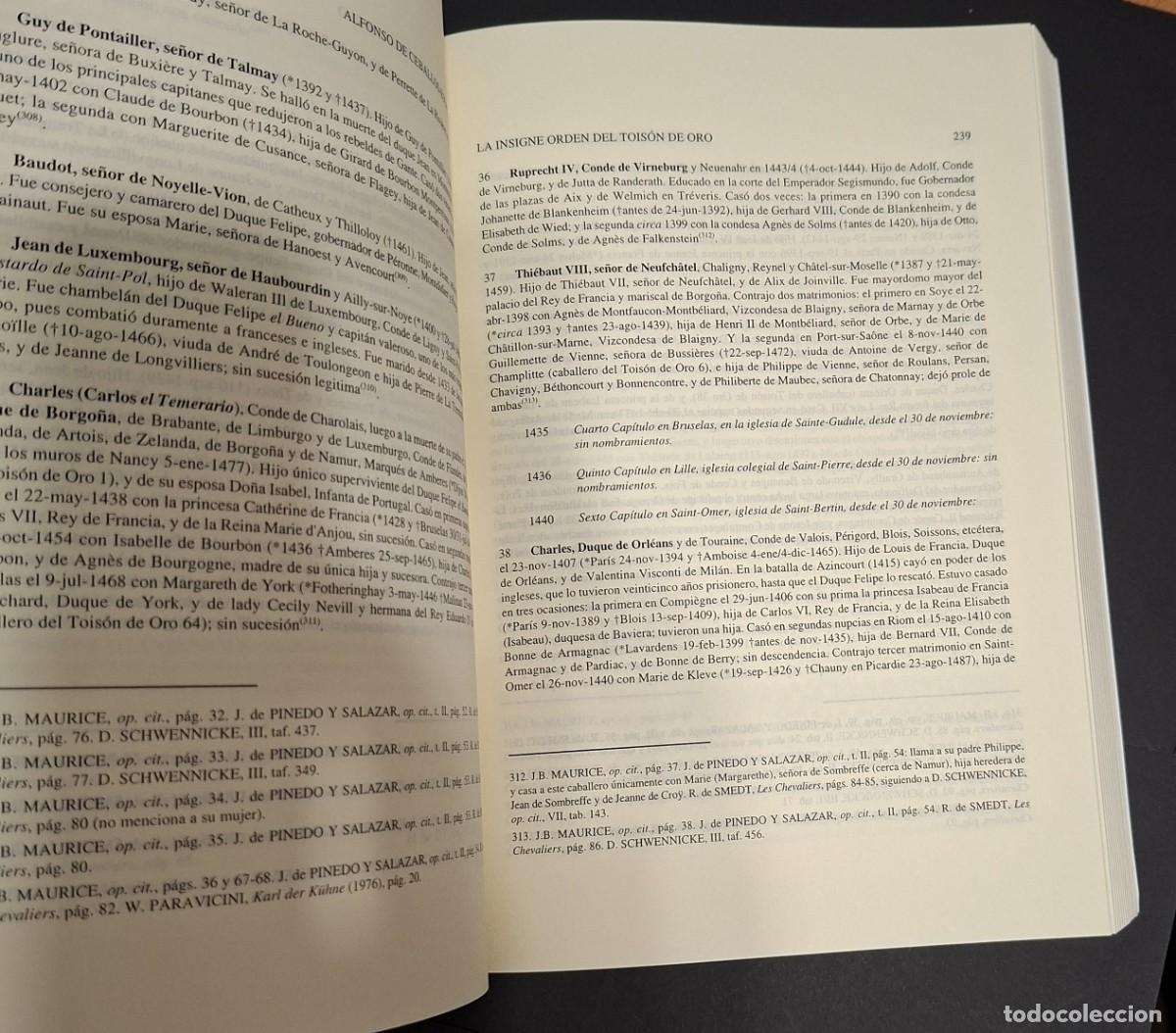 Libros de segunda mano: LA INSIGNE ORDEN DEL TOIS&Oacute;N DE ORO - Foto 4