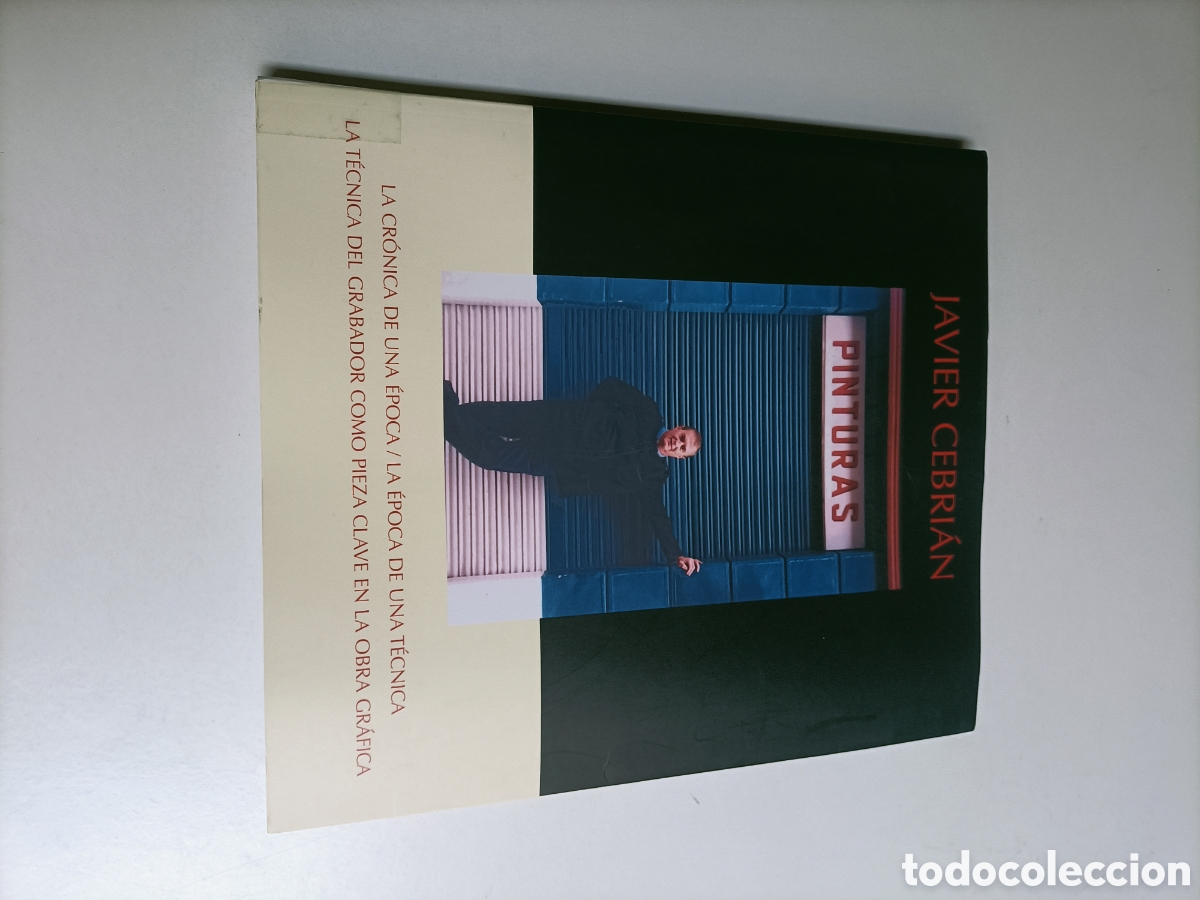 Libros de segunda mano: Javier Cebrian La cr&oacute;nica de una &eacute;poca.La &eacute;pica de una t&eacute;cnica grabador arte siglo XX XXI