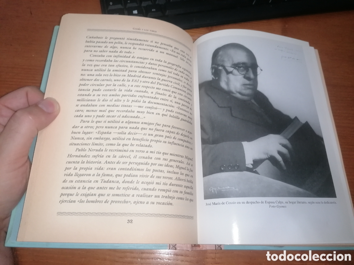 Libros de segunda mano: Libro: COSS&Iacute;O Y LOS TOROS Ignacio de Coss&iacute;o - Foto 5