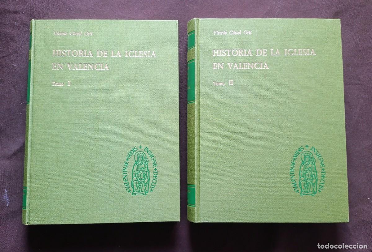 Libros de segunda mano: HISTORIA DE LA IGLESIA EN VAL&Egrave;NCIA - VICENTE C&Aacute;RCEL ORTI - 1986 - D20