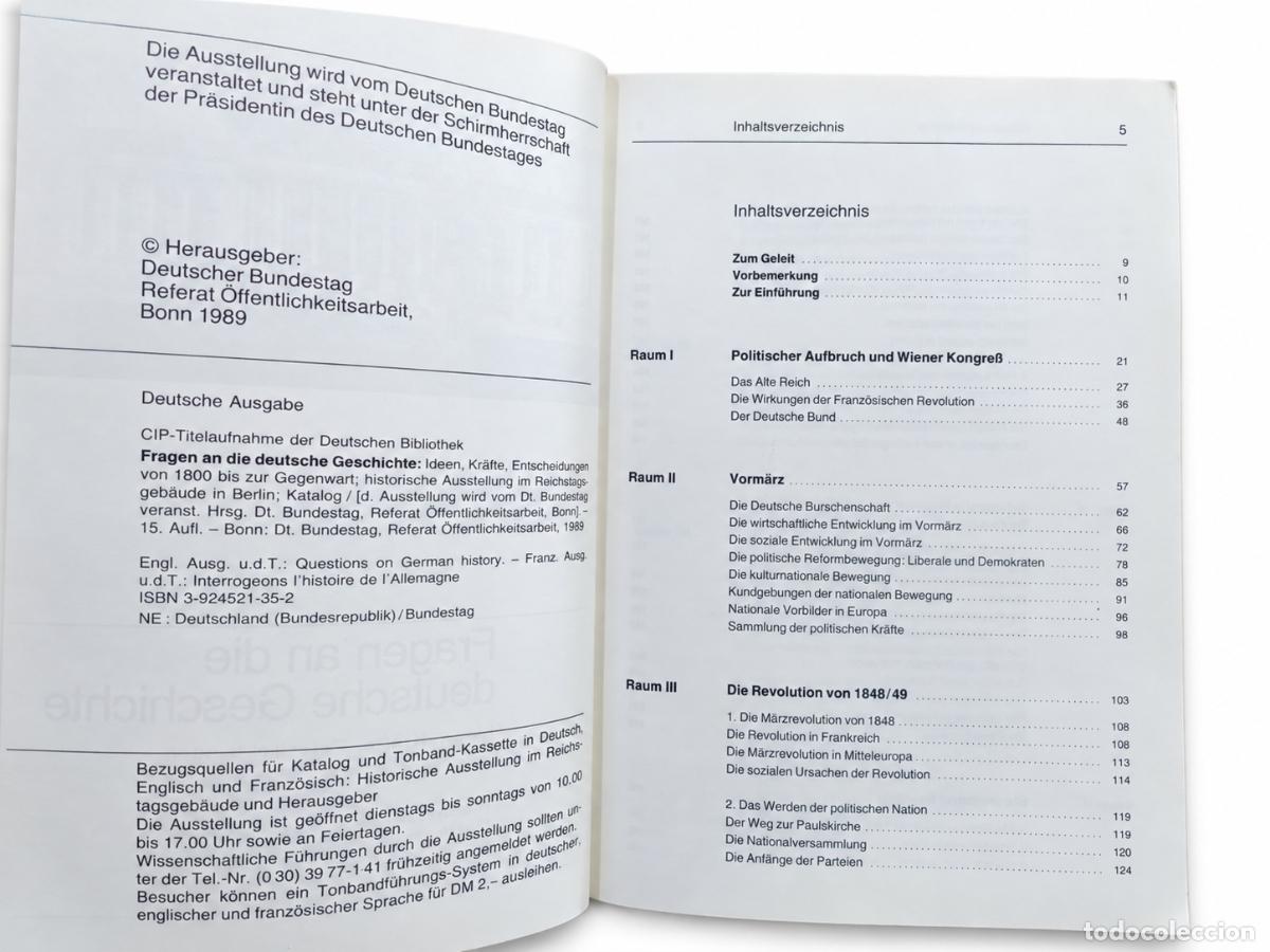 Libros de segunda mano: Fragen an die deutsche Geschichte - Foto 4