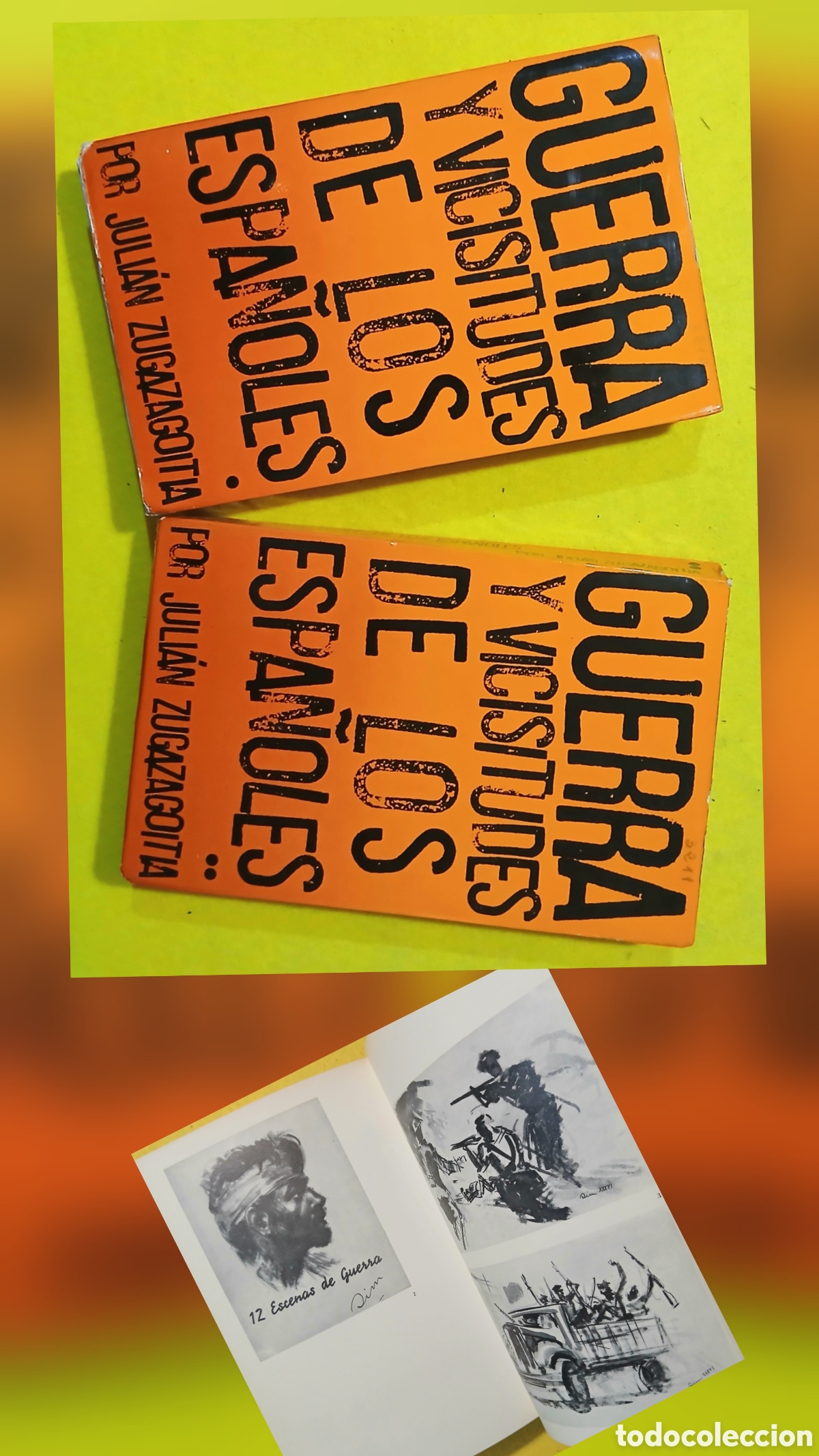 Libros de segunda mano: Guerra y vicisitudes de los espa&ntilde;oles - Foto 1