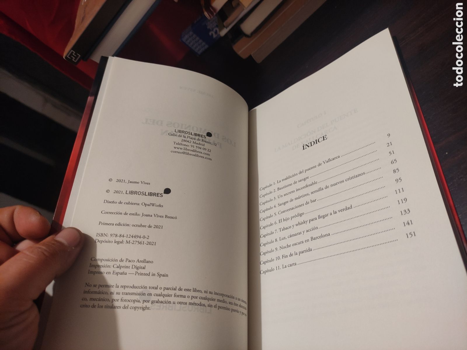 Libros de segunda mano: LOS DEMONIOS DEL PADRE JOAN - JAUME VIVES - Foto 7