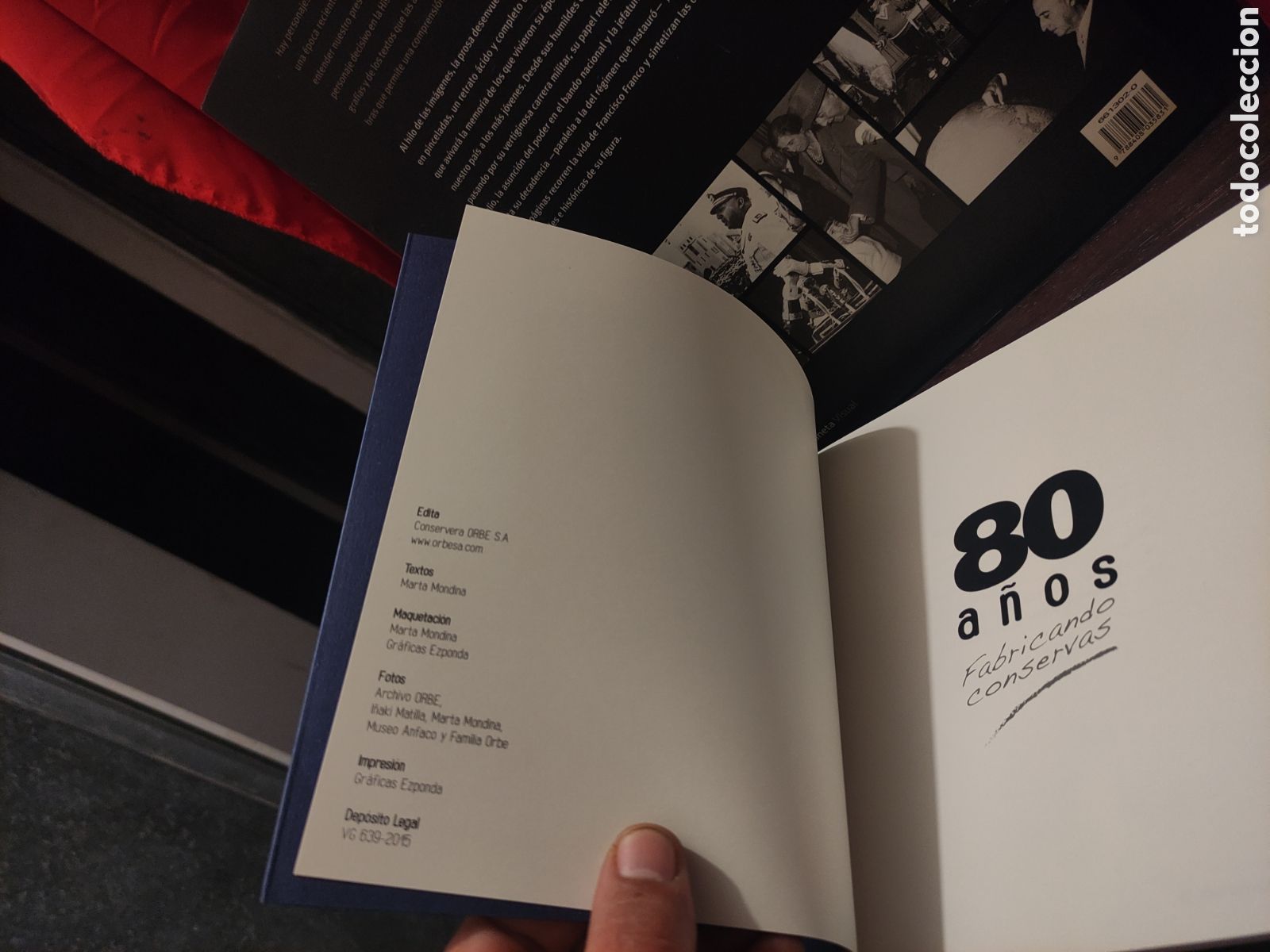 Libros de segunda mano: 80 ANOS - Fabricando conservas - ORBE - Foto 5