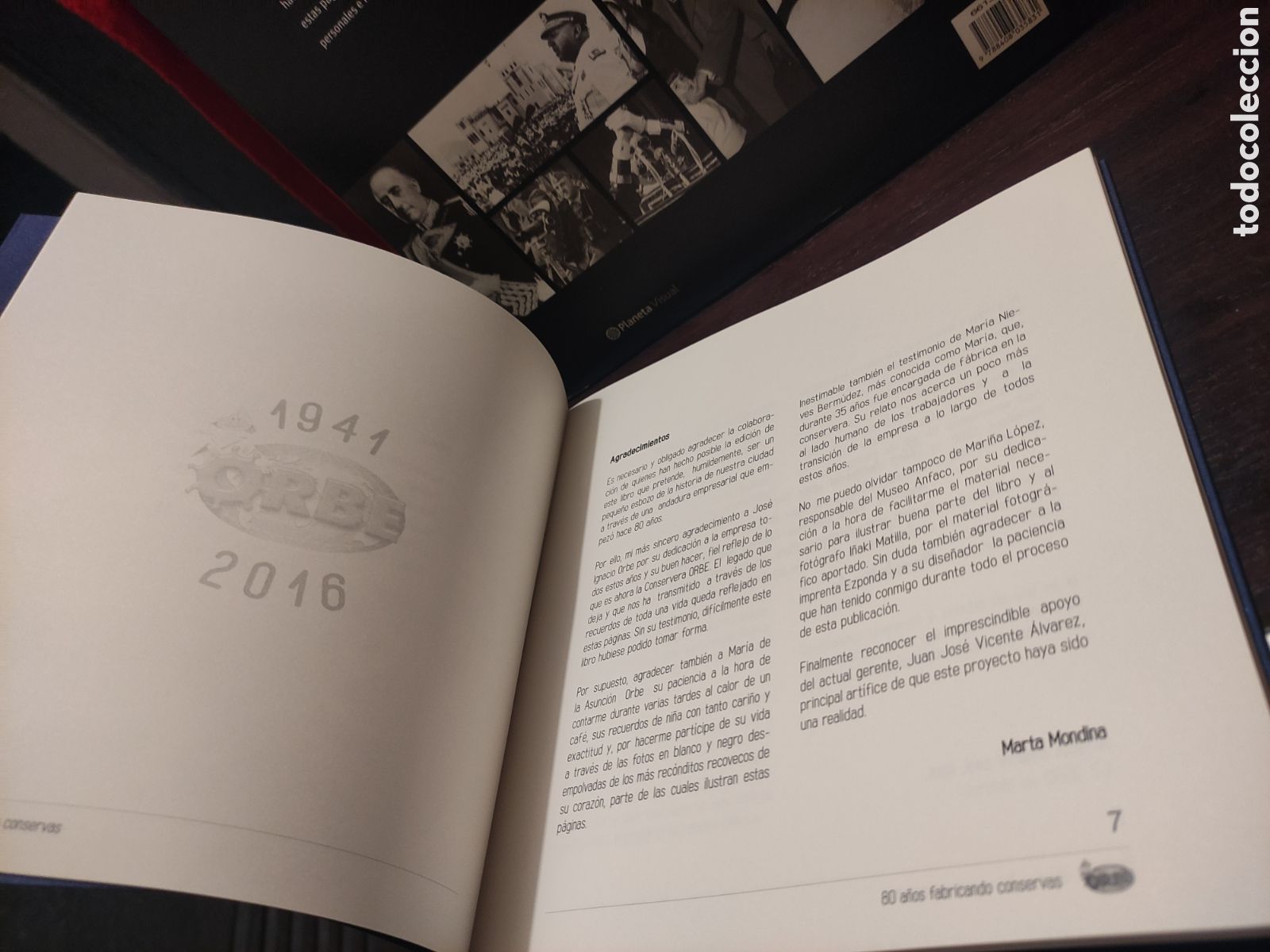 Libros de segunda mano: 80 ANOS - Fabricando conservas - ORBE - Foto 7