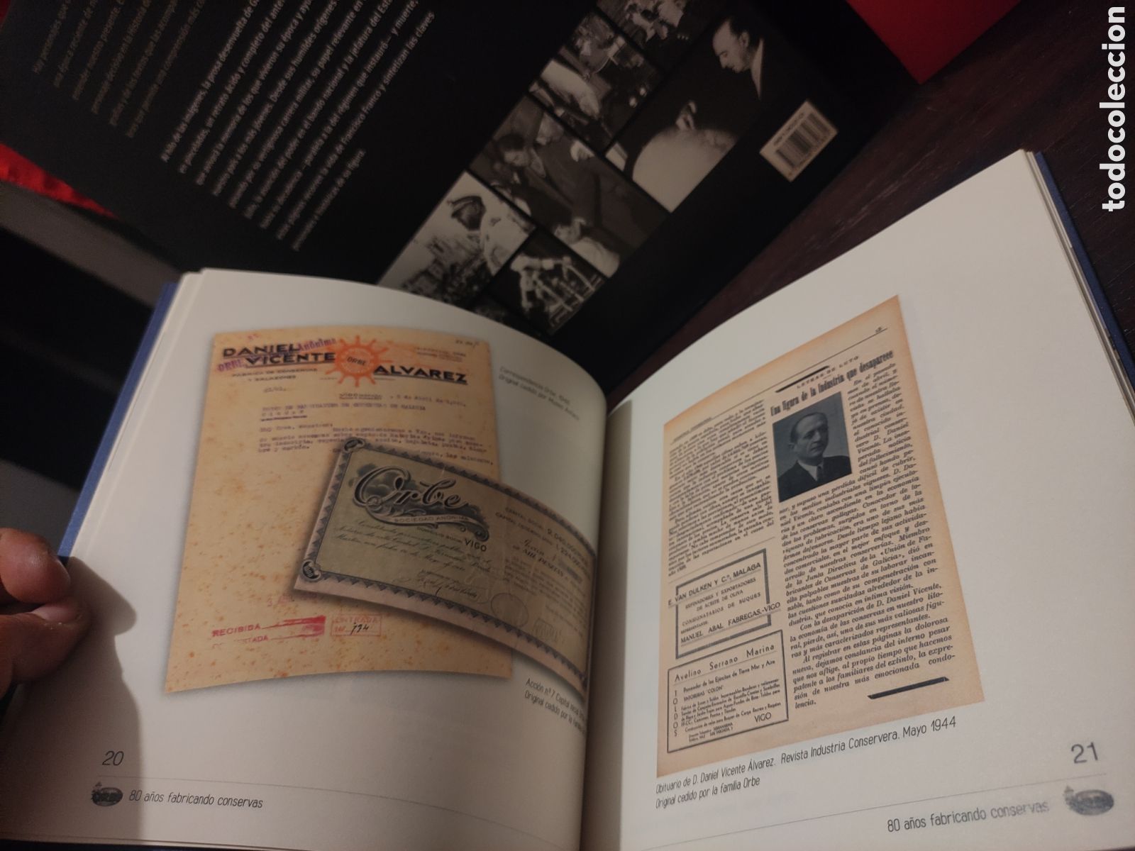 Libros de segunda mano: 80 ANOS - Fabricando conservas - ORBE - Foto 14