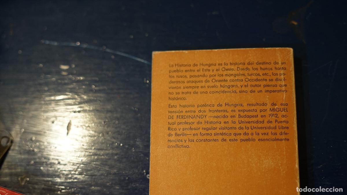 Libros de segunda mano: Miguel de Ferninandy - Historia de Hungr&iacute;a - - Foto 3