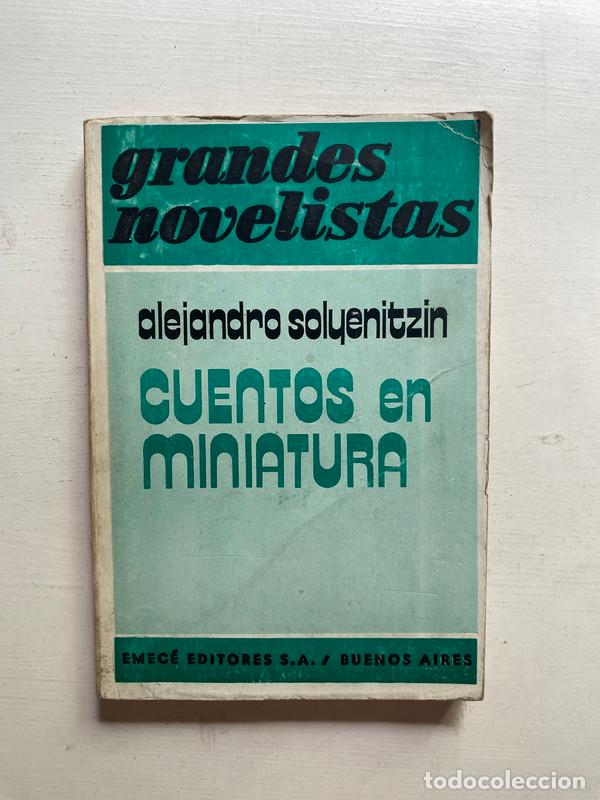 Second hand books: Cuentos en miniatura - Solyenitzin Alejandro