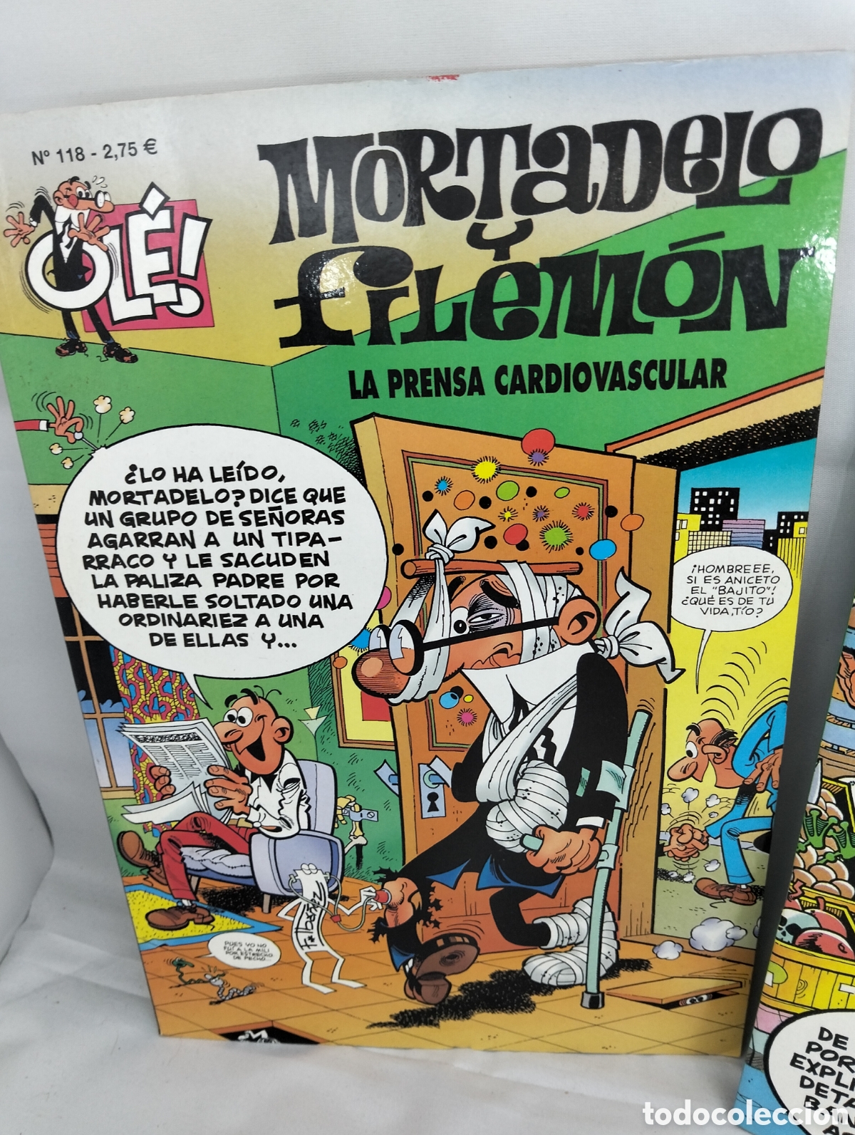Libros de segunda mano: 2 c&oacute;mic Mortadelo Filem&oacute;n - Foto 2
