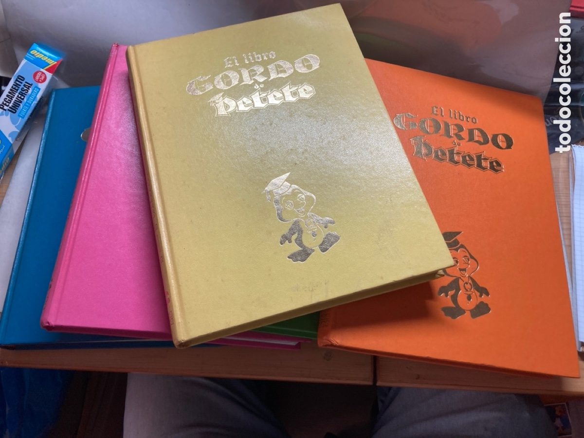 Libros de segunda mano: El libro Gordo de Petete 5 tomos