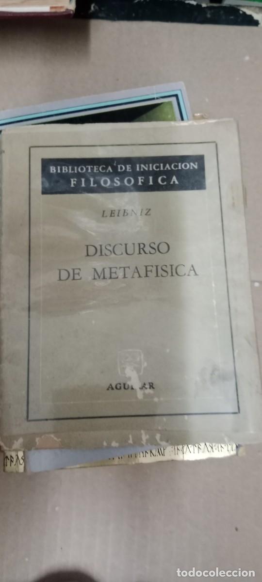 Libros de segunda mano: Discurso de metaf&iacute;sica de Leibniz Ed.Aguilar LIBRO GG-BIZ