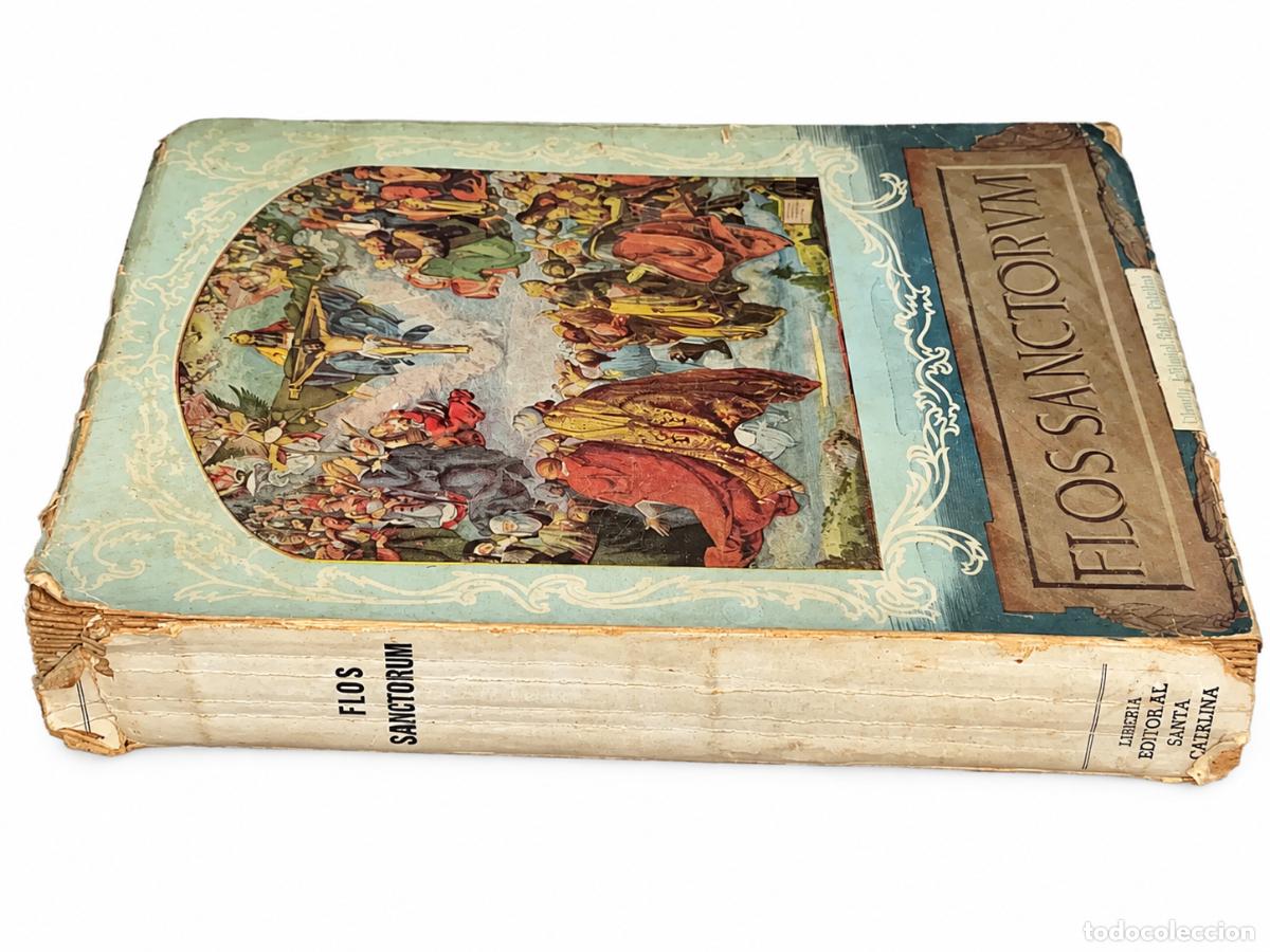 Libros de segunda mano: Flos Sanctorum De La Familia Cristiana Francisco De Paula Morell LM