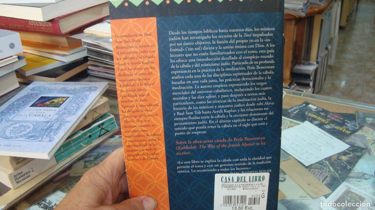 Libros de segunda mano: C&Aacute;BALA Y MISTICISMO JUD&Iacute;O , PERLE BESSERMAN - Foto 2