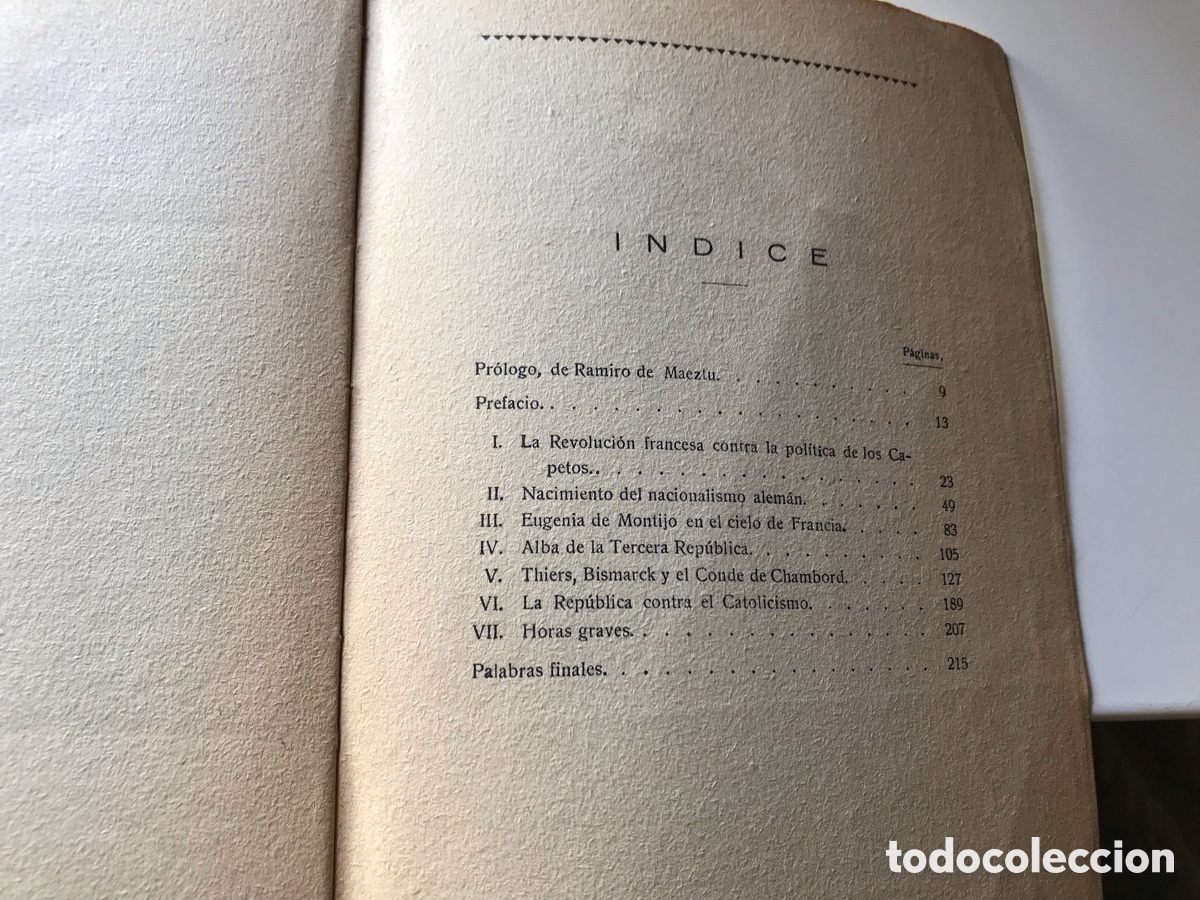Libros de segunda mano: Bismarck. Marqu&eacute;s de Quintanar. Pr&oacute;logo de Ramiro de Maeztu - Foto 4