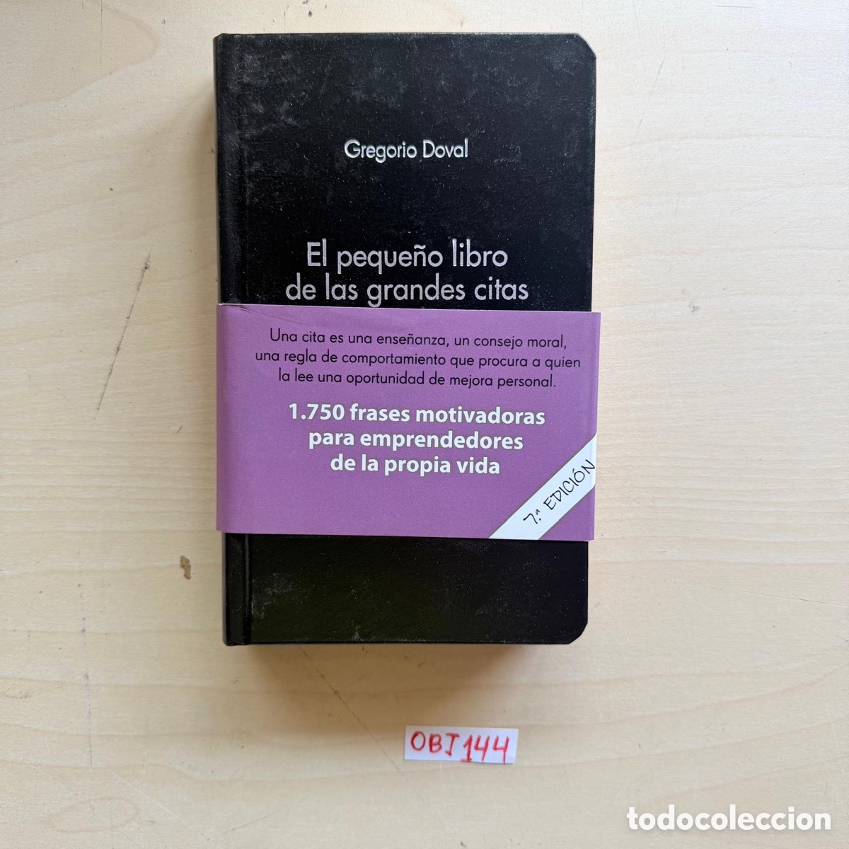 Libros de segunda mano: Leo peque&ntilde;o libro de las grandes citas - Foto 1