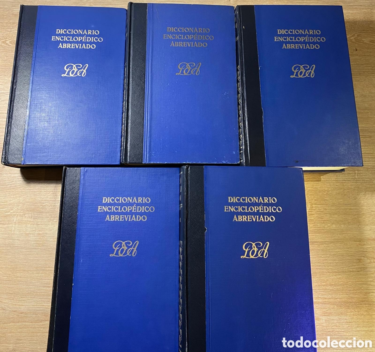 Libros de segunda mano: Diccionario Enciclop&eacute;dico Abreviado Espasa-Calpe &ndash; 5 tomos