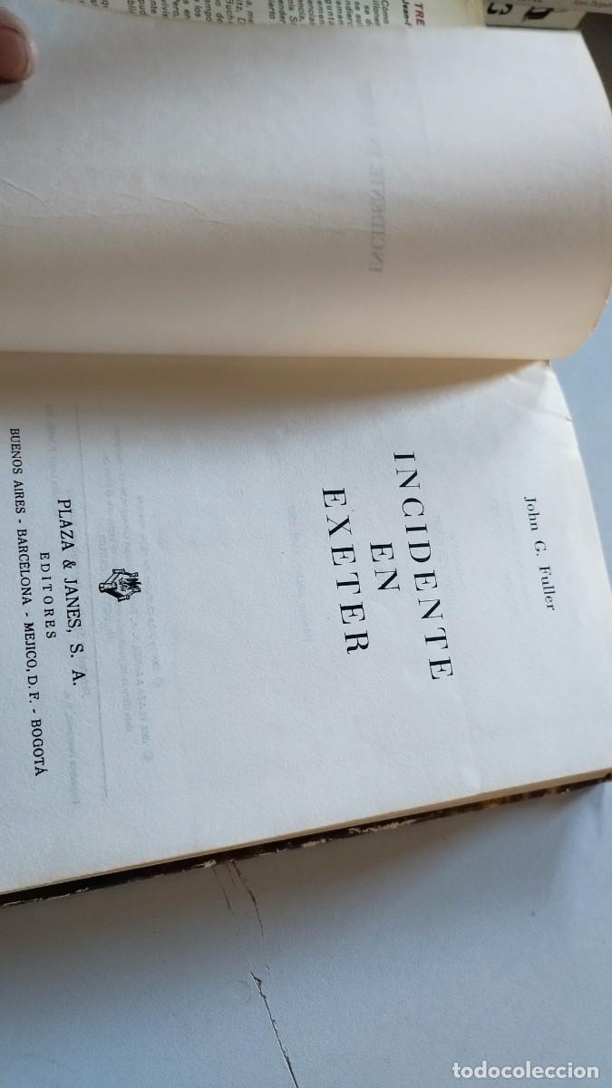 Libros de segunda mano: INCIDENTE EN EXETER / JOHN G.FULLER / EVA 215 / PLAZA&JANES - Foto 10
