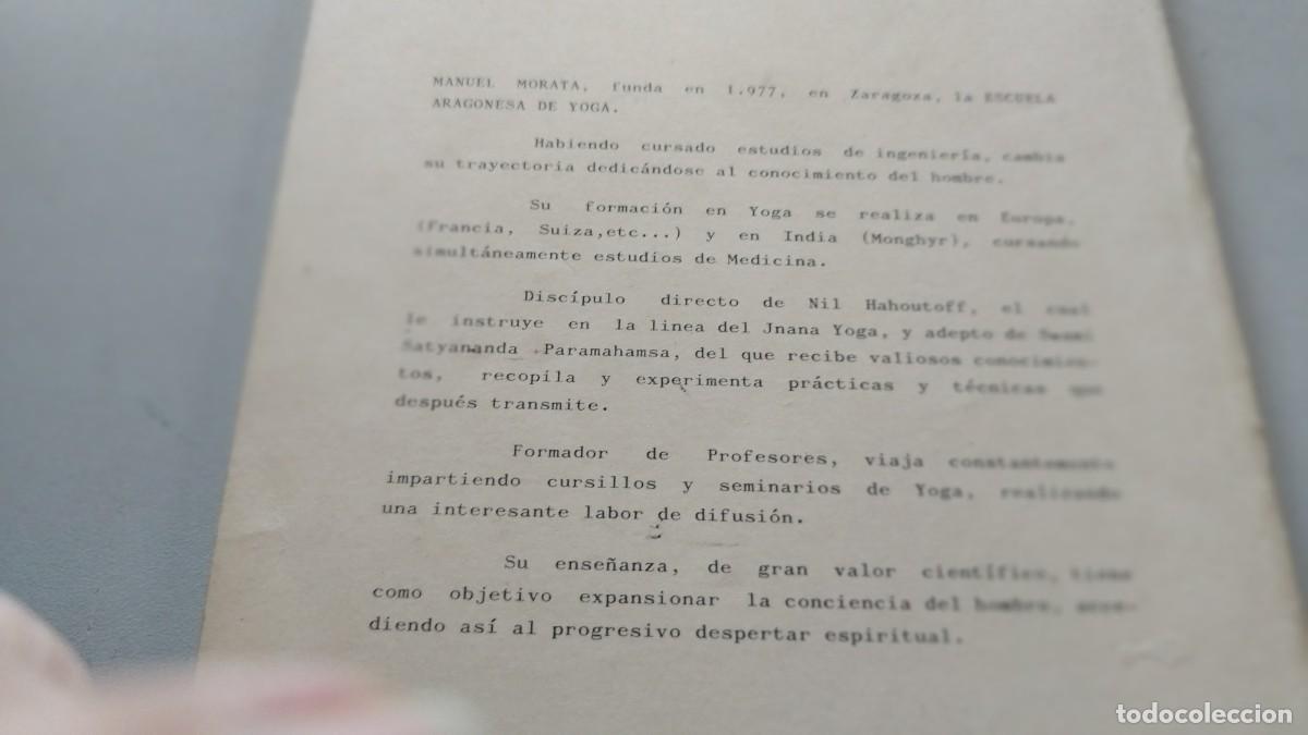 Libros de segunda mano: YOGA TEORIA Y PRACTICA / MANUEL MORATA / GRAV 27 - Foto 4