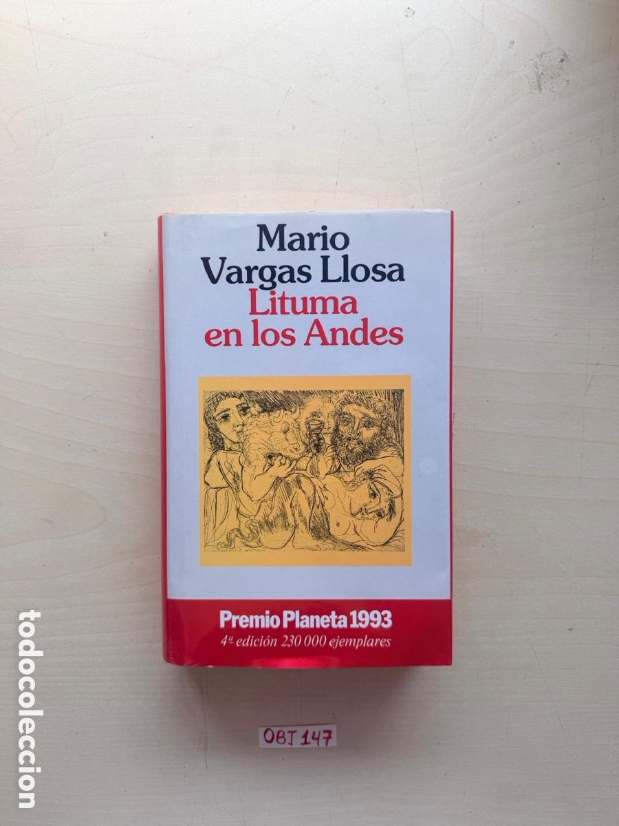 Libros de segunda mano: Libro lituma en los andes - Foto 1