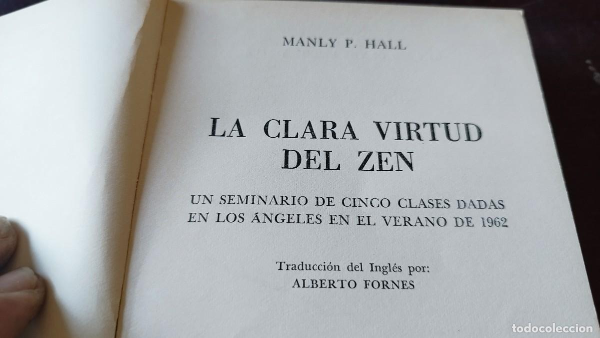 Libros de segunda mano: LA CLARA VIRTUD DEL ZEN / MANLY P.HALL / CJA 602 / KIER - Foto 6