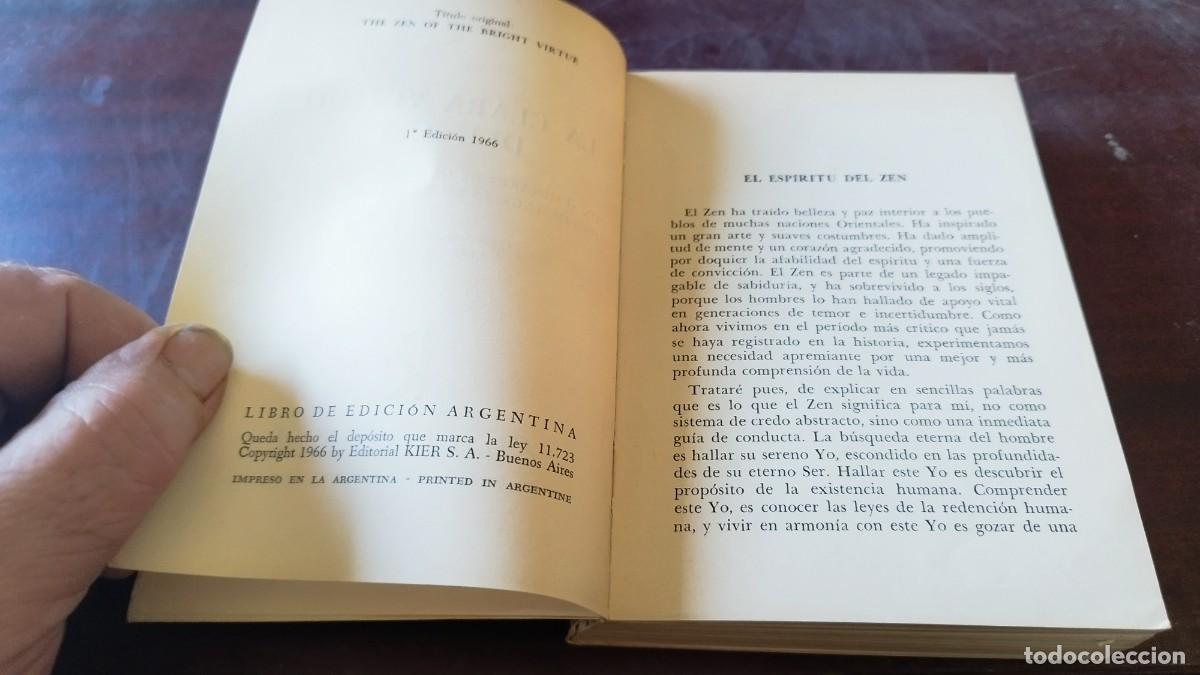 Libros de segunda mano: LA CLARA VIRTUD DEL ZEN / MANLY P.HALL / CJA 602 / KIER - Foto 9