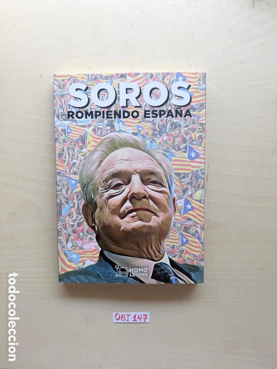 Libros de segunda mano: Libro Soros rompiendo Espa&ntilde;a - Foto 1