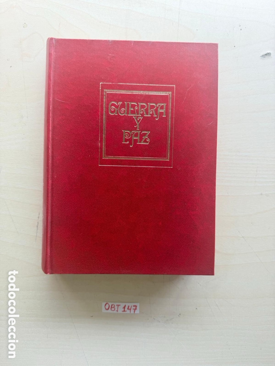 Libros de segunda mano: Libro guerra y pazz . - Foto 1