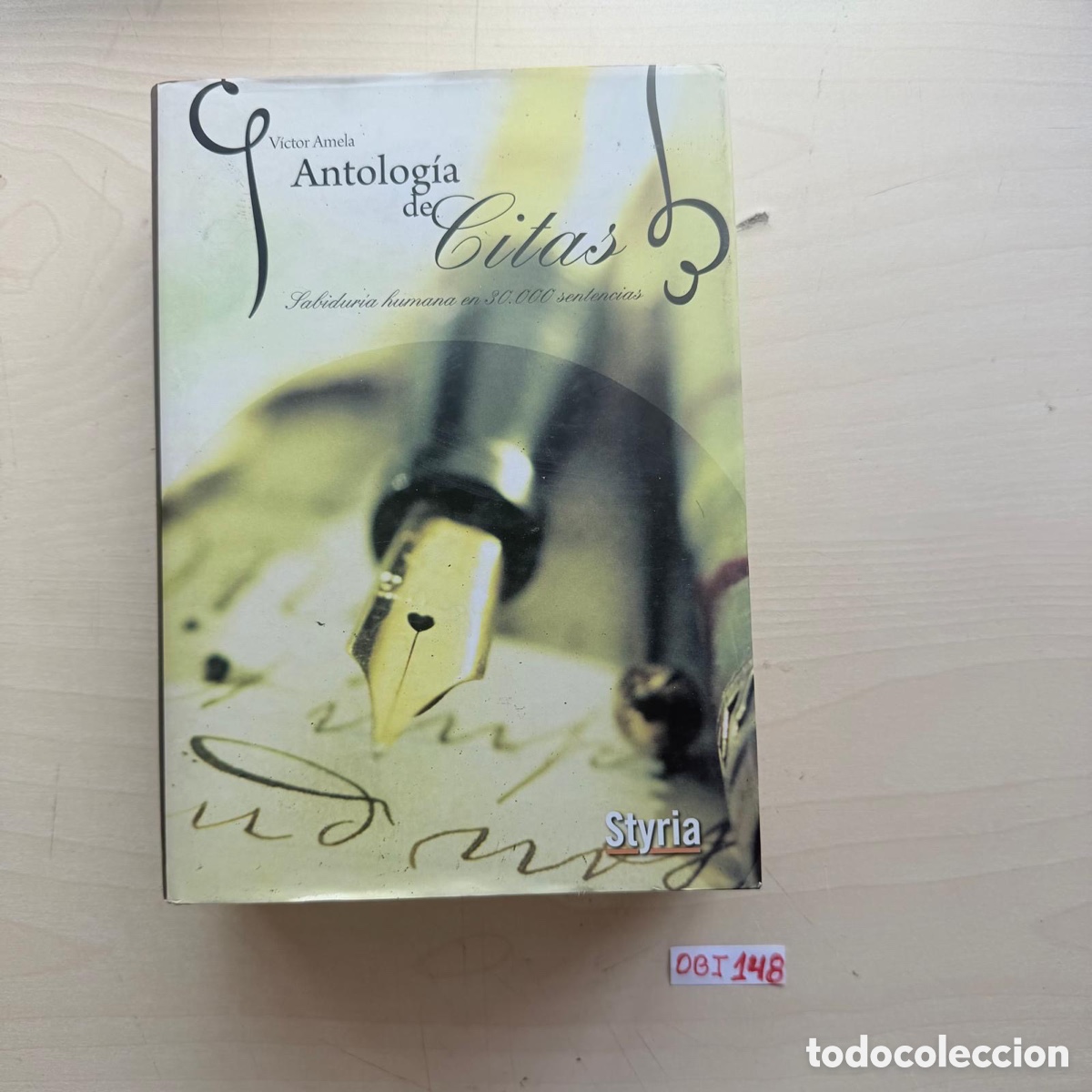 Libros de segunda mano: Libro antolog&iacute;a de citas